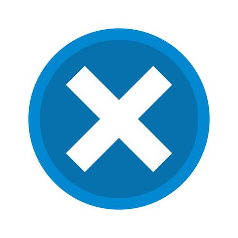 Vector Cancel Icon