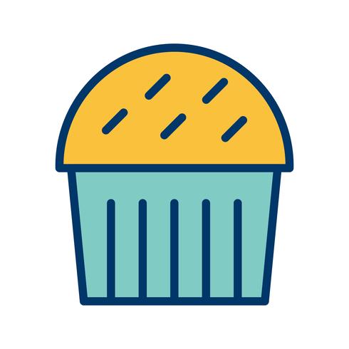 Vector Cupcake Icon