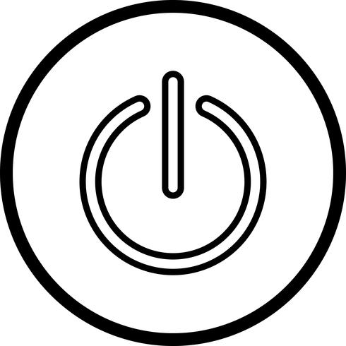 Shutdown Vector Icon