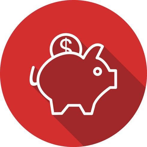 Icono de Vector Piggy Bank