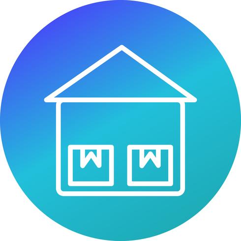 Vector Storage Unit Icon