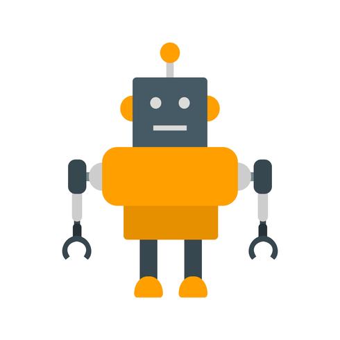 Icono de vector de robot