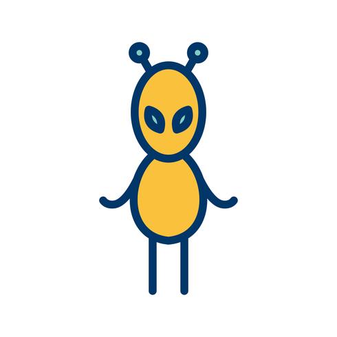 Alien Vector Icon