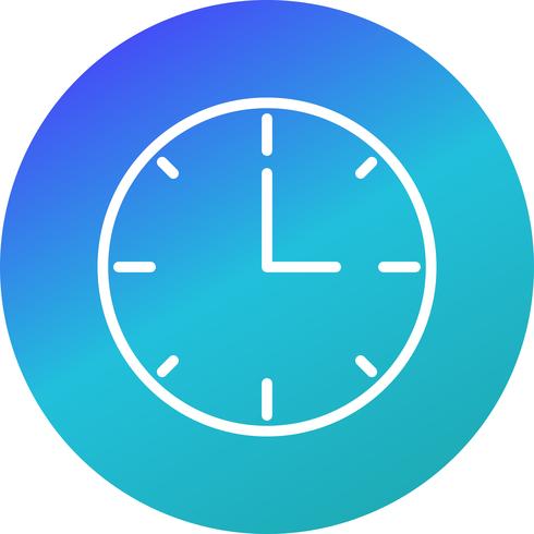 Vector Clock Icon