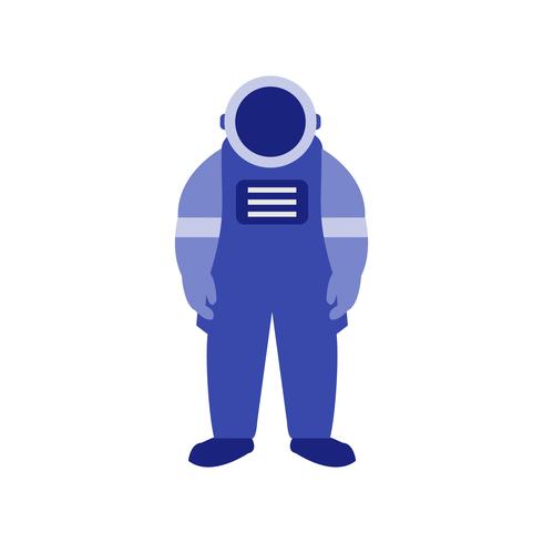 Icono de Vector de traje espacial