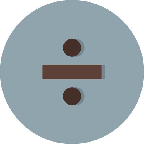 Divide Vector Icon