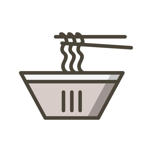 Vector Noodles Icon