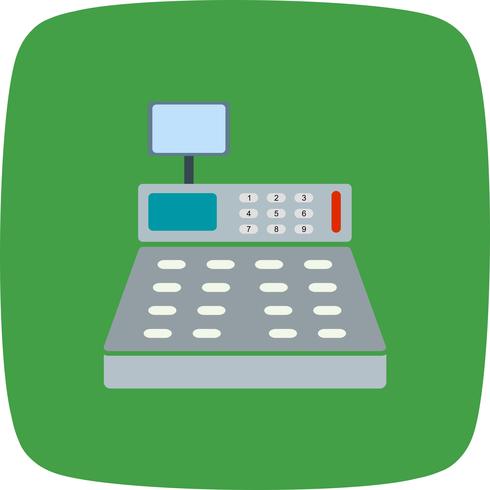 Vector Cash Counter Icon