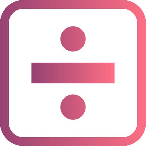 Divide Vector Icon
