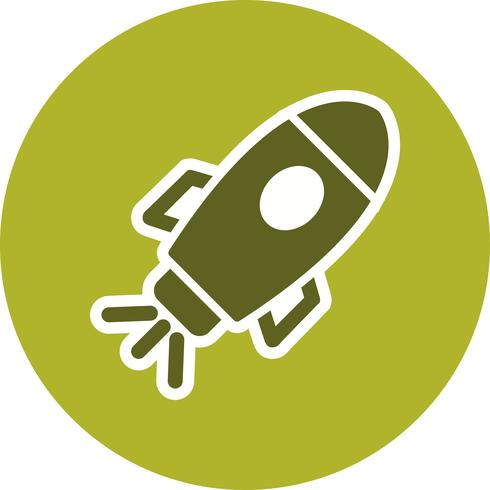 Space Ship Vector Icon