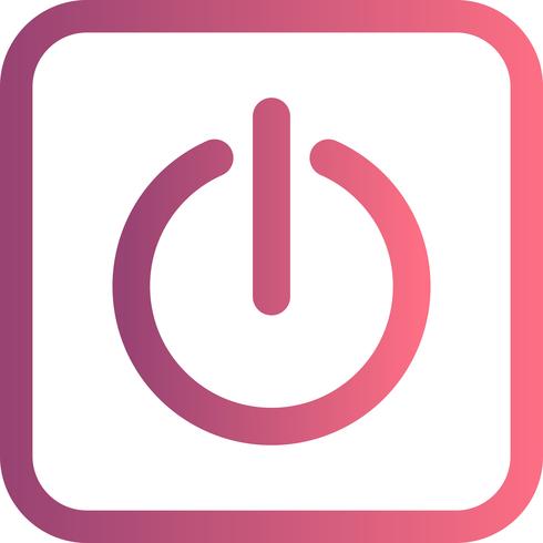 Shutdown Vector Icon