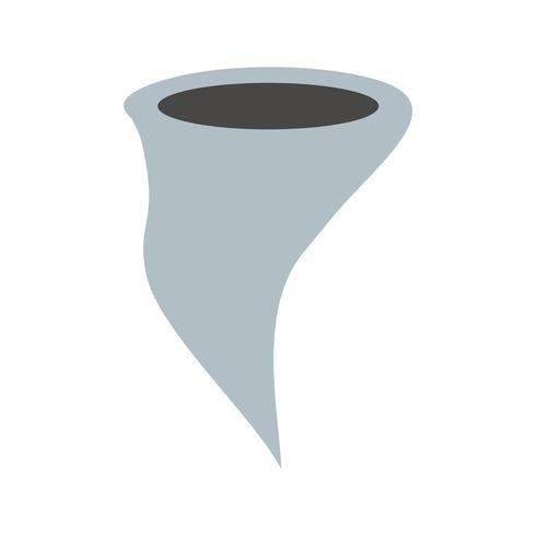 Icono de vector de tornado