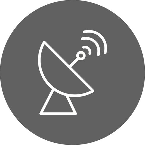 Satellite Dish Vector Icon