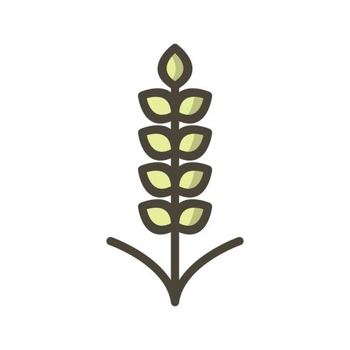 Vector icono de grano