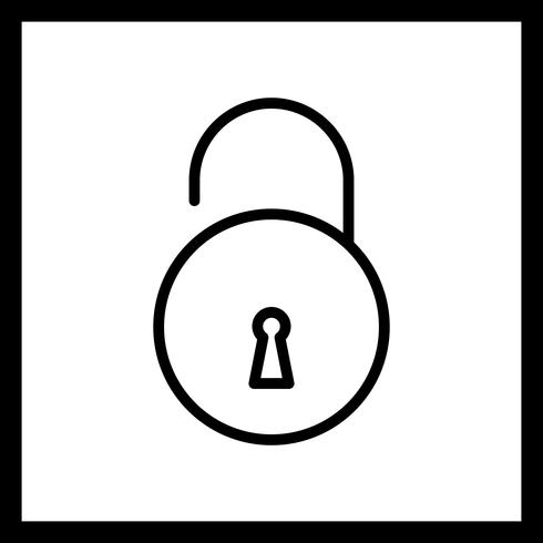 Unlock Vector Icon