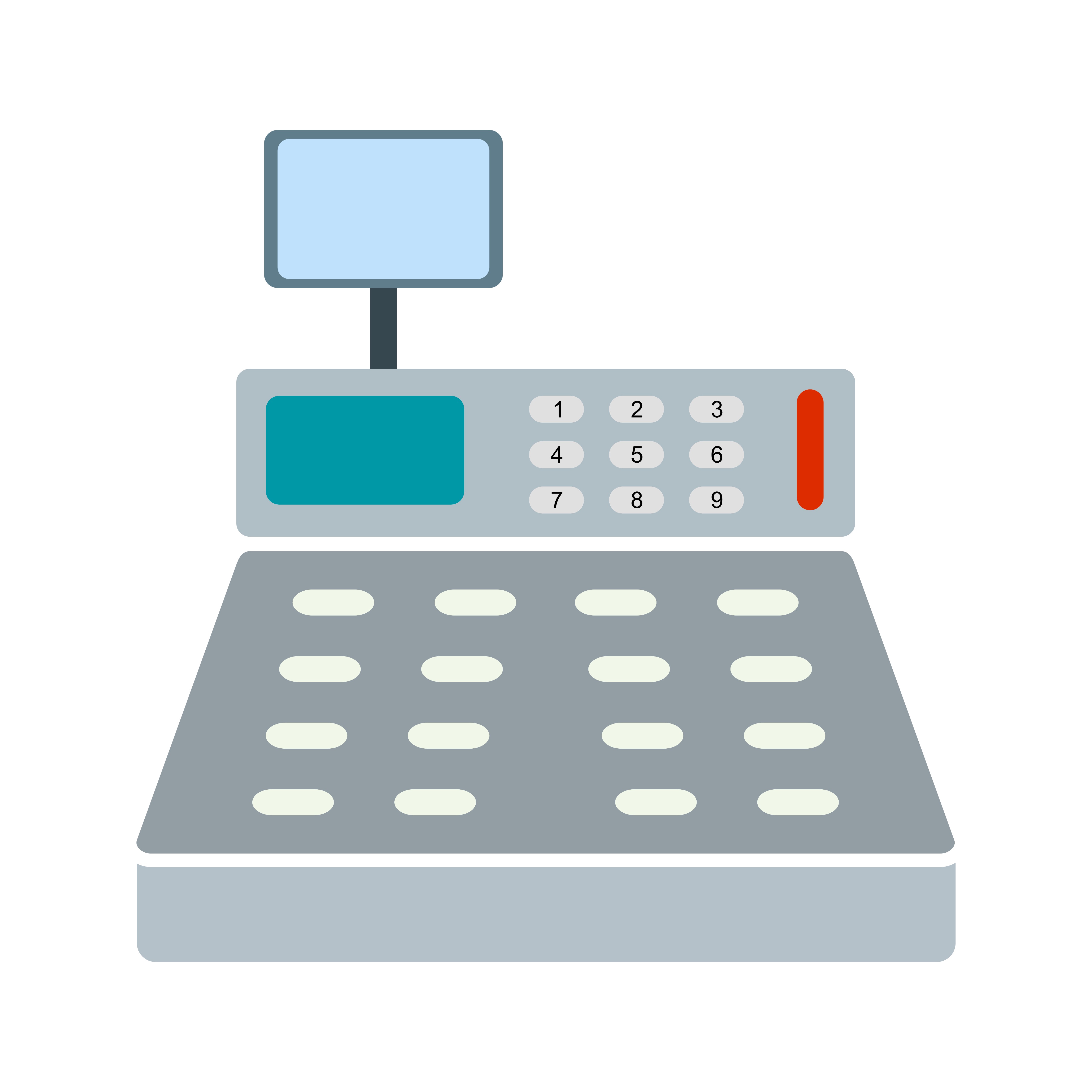 Vector Cash Counter Icon 442116 Vector Art at Vecteezy