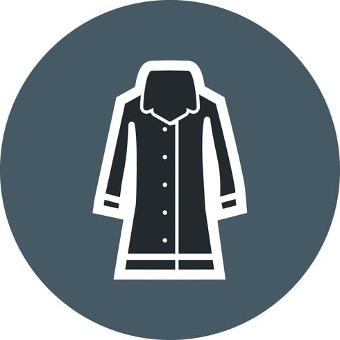  Rain Coat Vector Icon