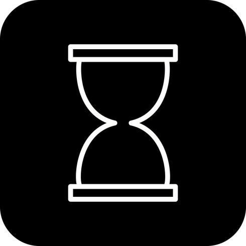 Icono de Vector de reloj de arena