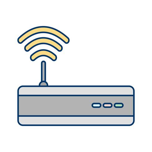 Vector icono de WiFi