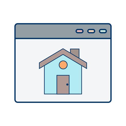 Vector Homepage Icon