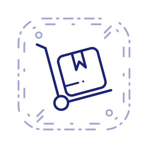 Vector Trolley Icon