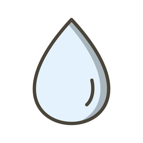 Rain Drop Vector Icon