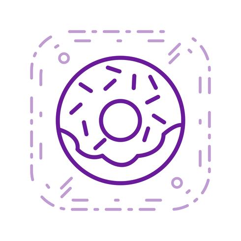 Vector Doughnut Icon