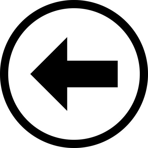 Left Vector Icon