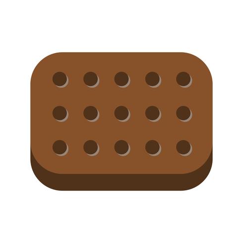 Vector Biscuit Icon