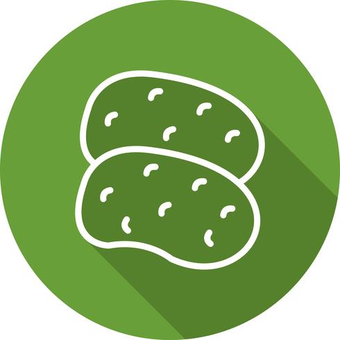 Vector Potatoes Icon