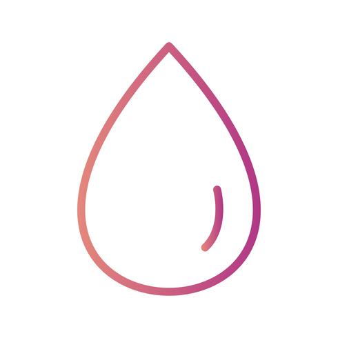 Rain Drop Vector Icon