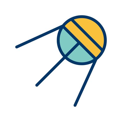 Sputnik Vector Icon