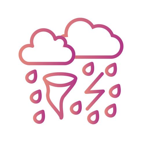 Bad Weather Vector Icon