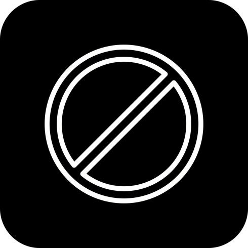 Forbidden Vector Icon