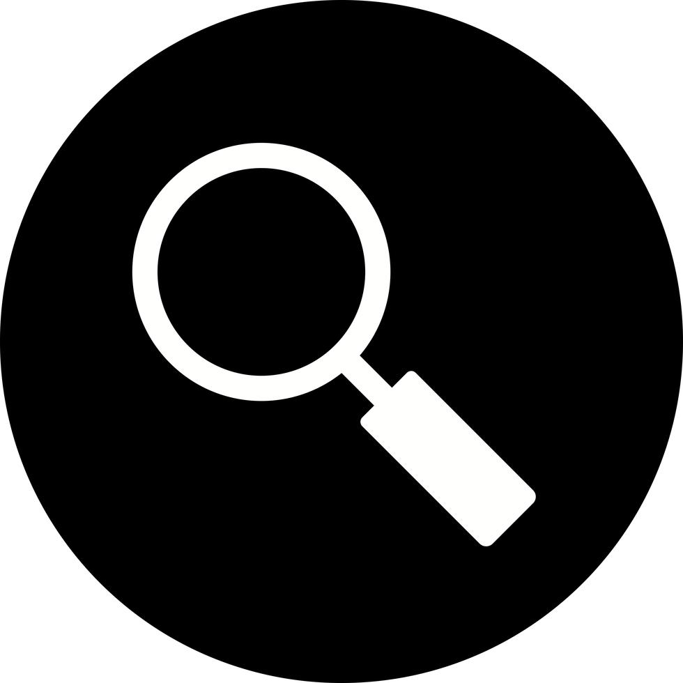 Vector Search Icon - Download Free Vectors, Clipart Graphics & Vector Art