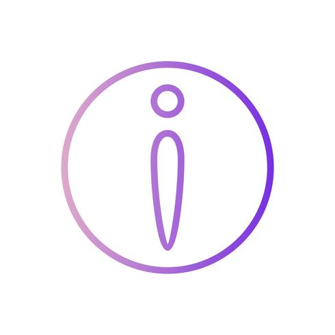 Vector Information Icon