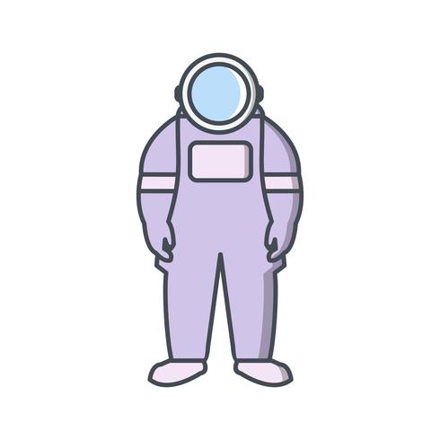 Icono de Vector de traje espacial