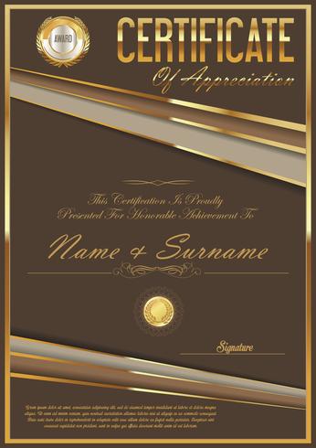 Certificate vector