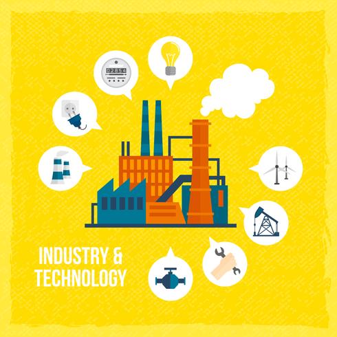 Building industry concept vector