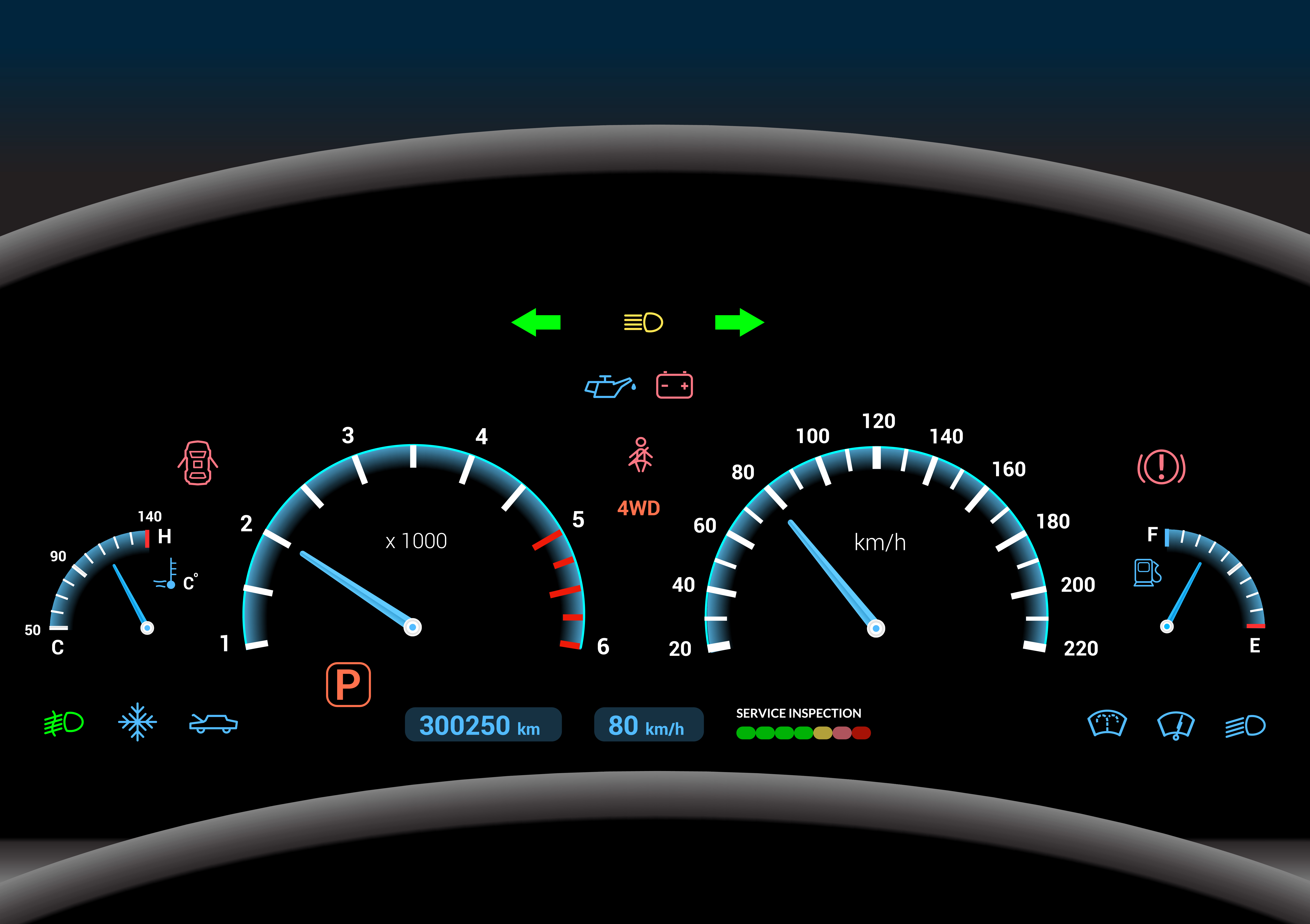 Car dashboard background 443585 Vector Art at Vecteezy