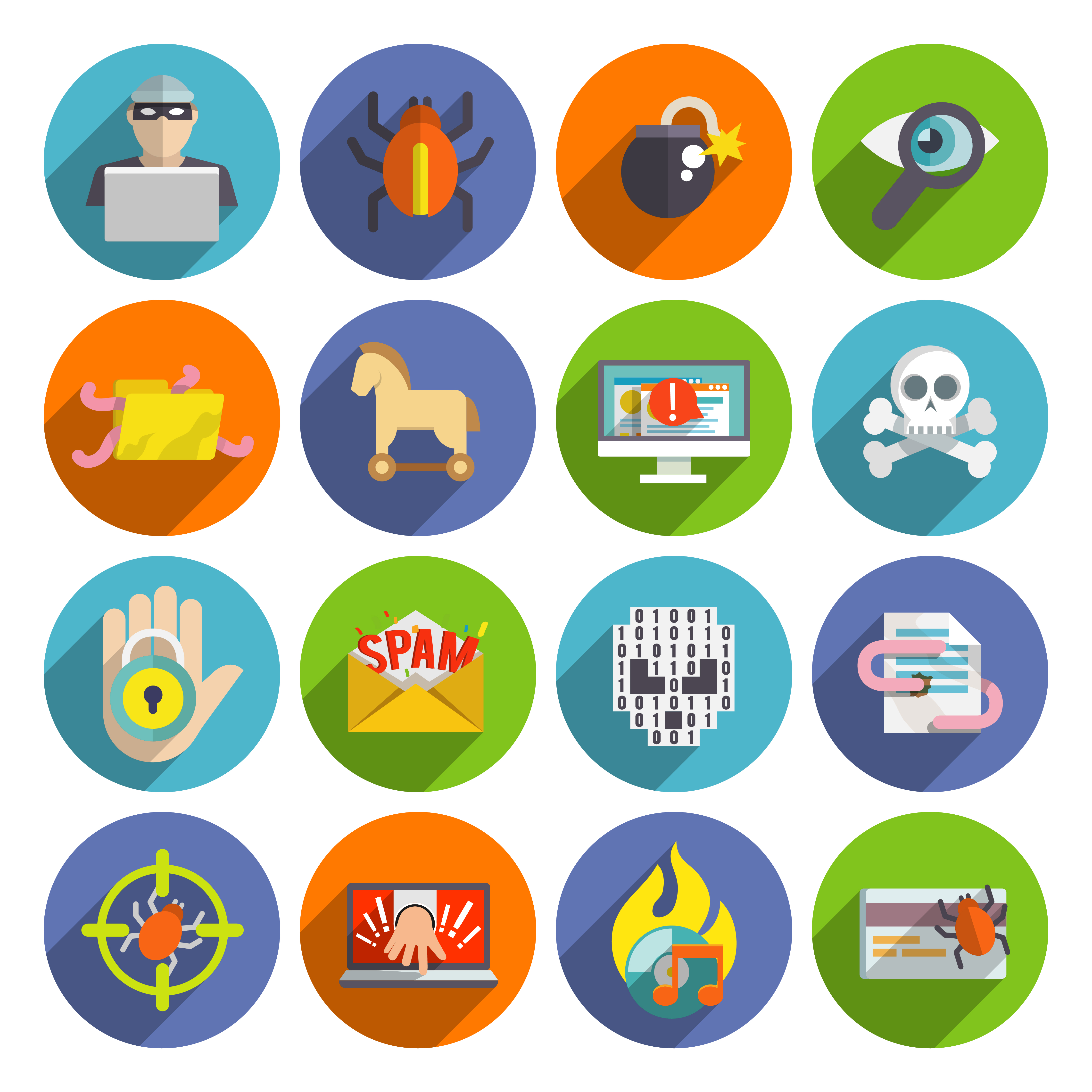 flat vector icons flat vector icons