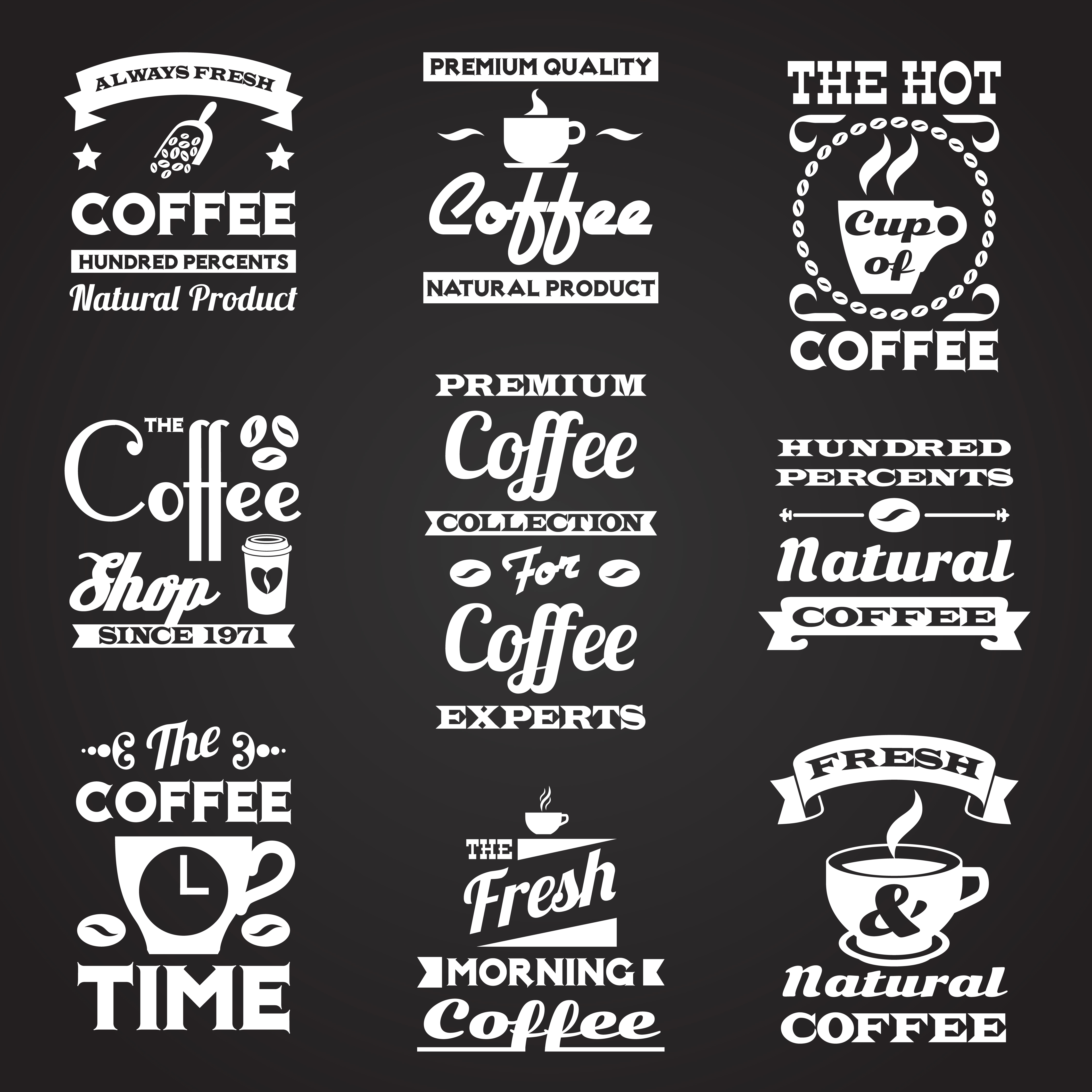 Free Free 150 Coffee Label Svg SVG PNG EPS DXF File