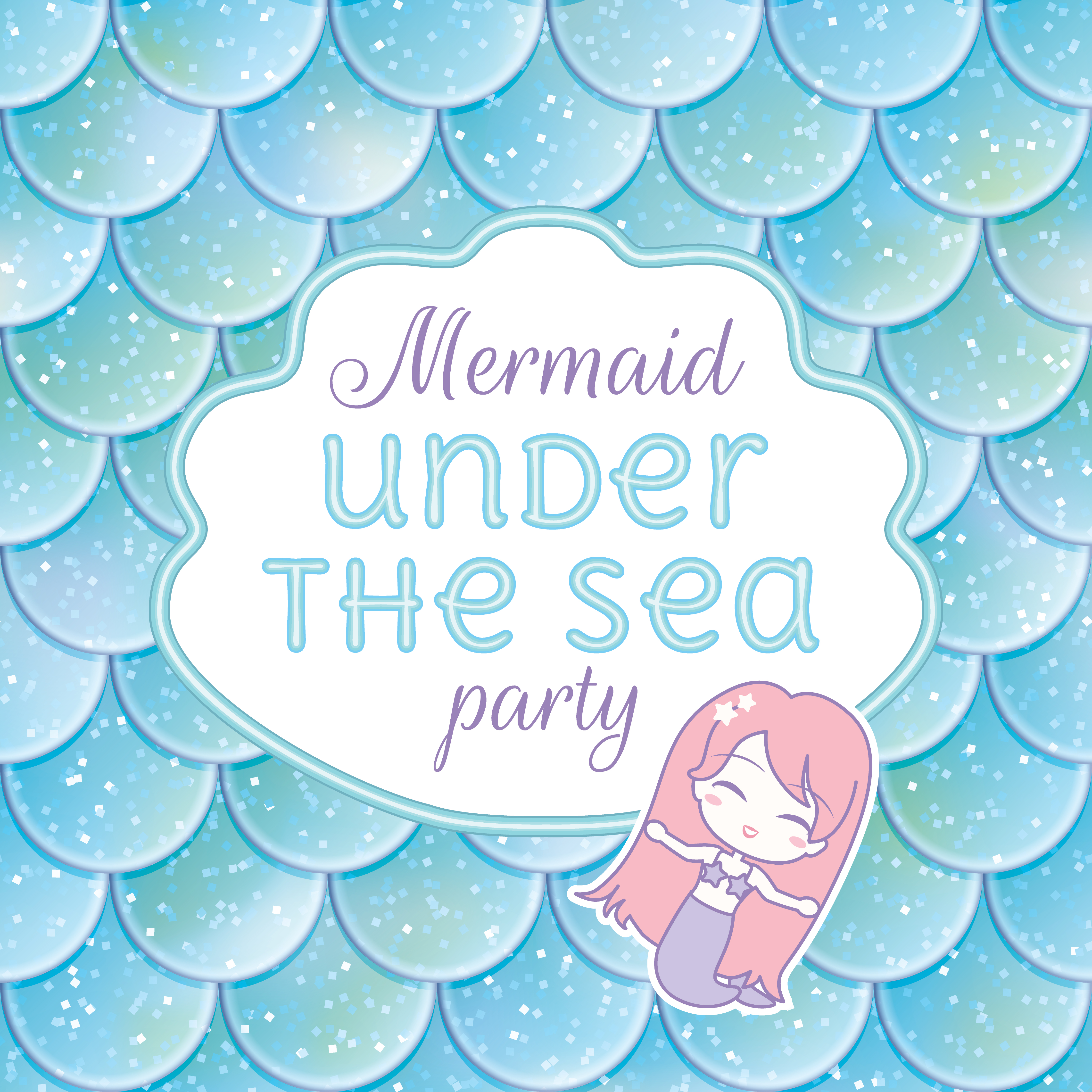 Free Free 341 Mermaid Invitation Svg SVG PNG EPS DXF File