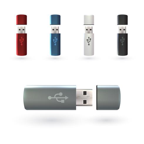 Memoria USB vector