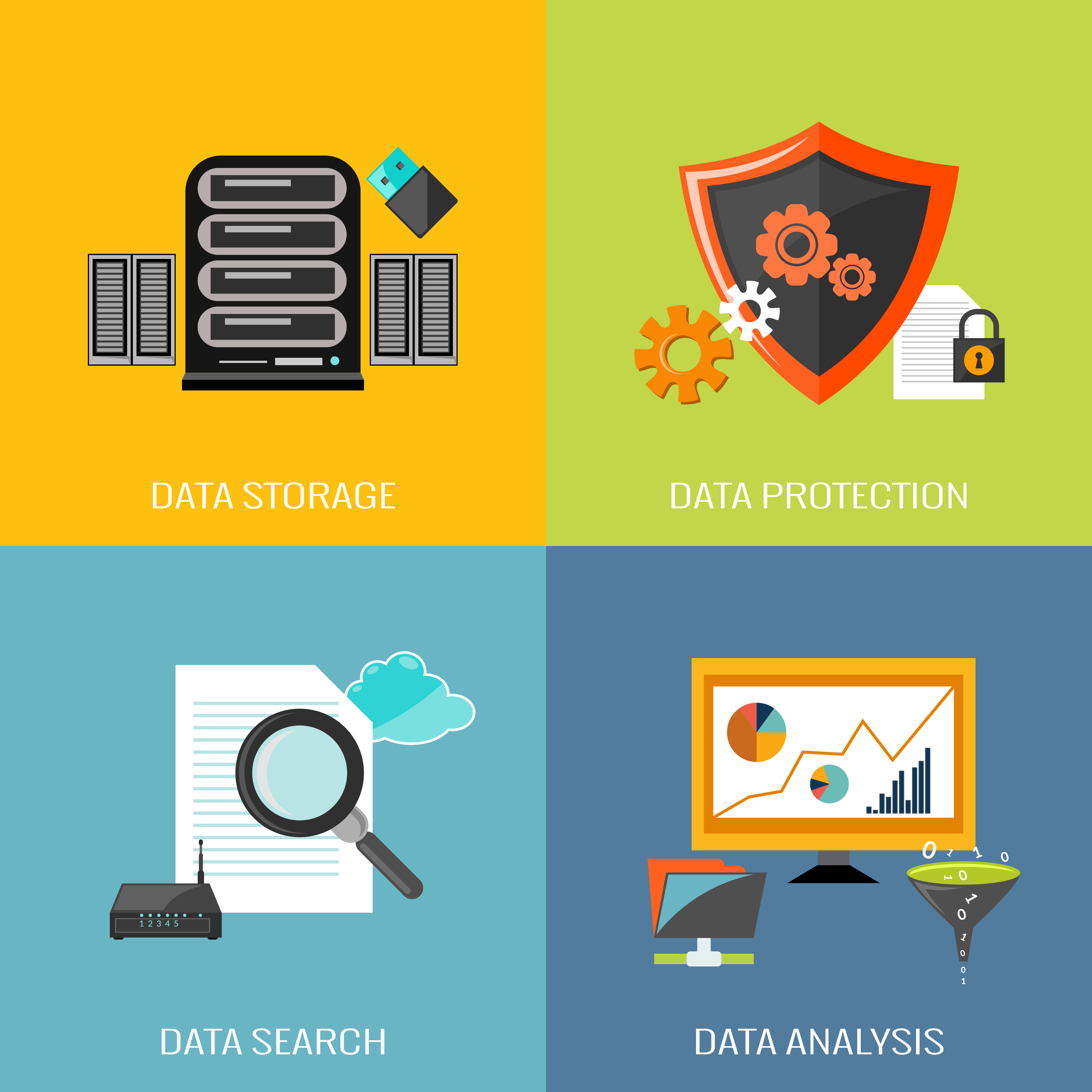 Download Database icons flat - Download Free Vectors, Clipart ...