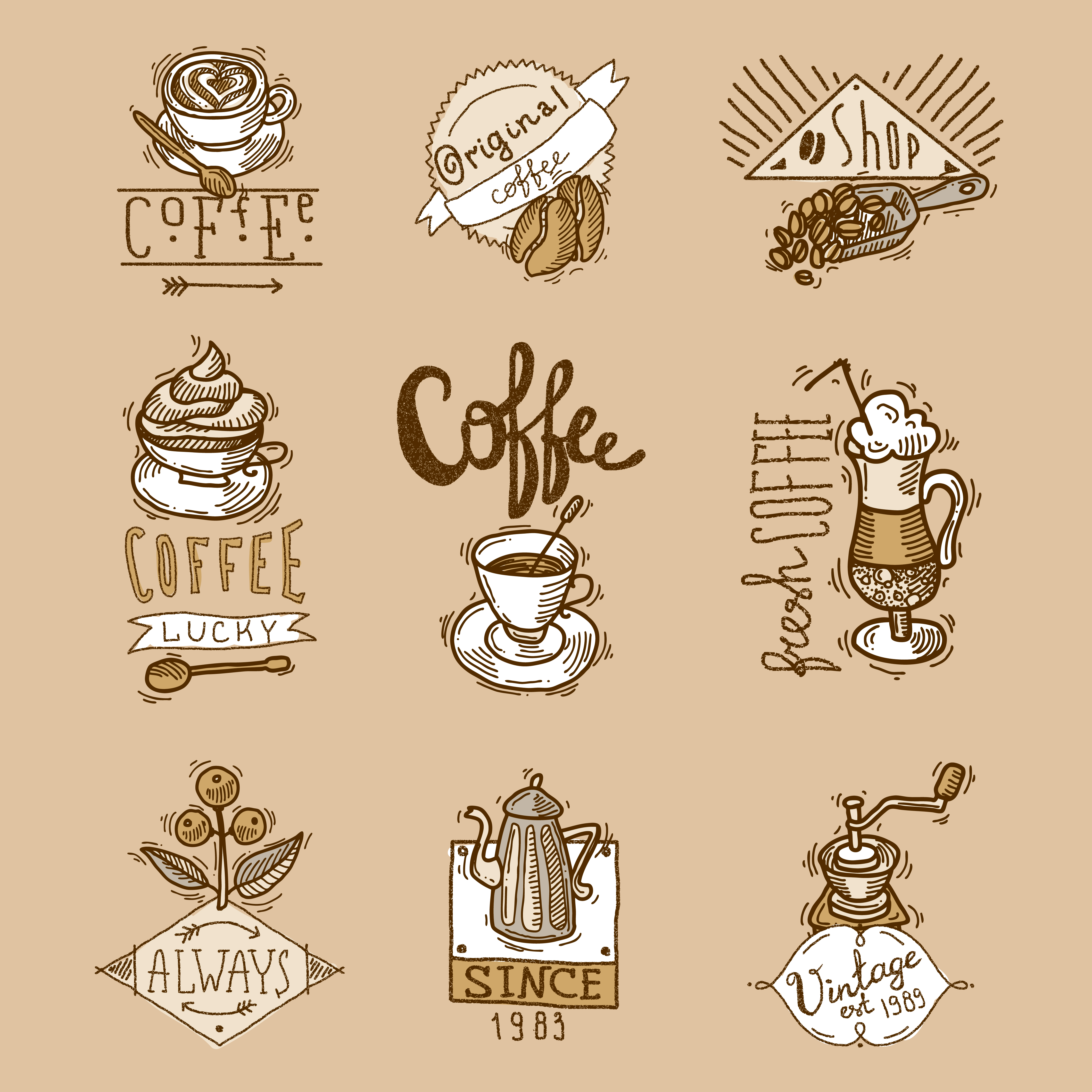 Free Free Coffee Label Svg 413 SVG PNG EPS DXF File