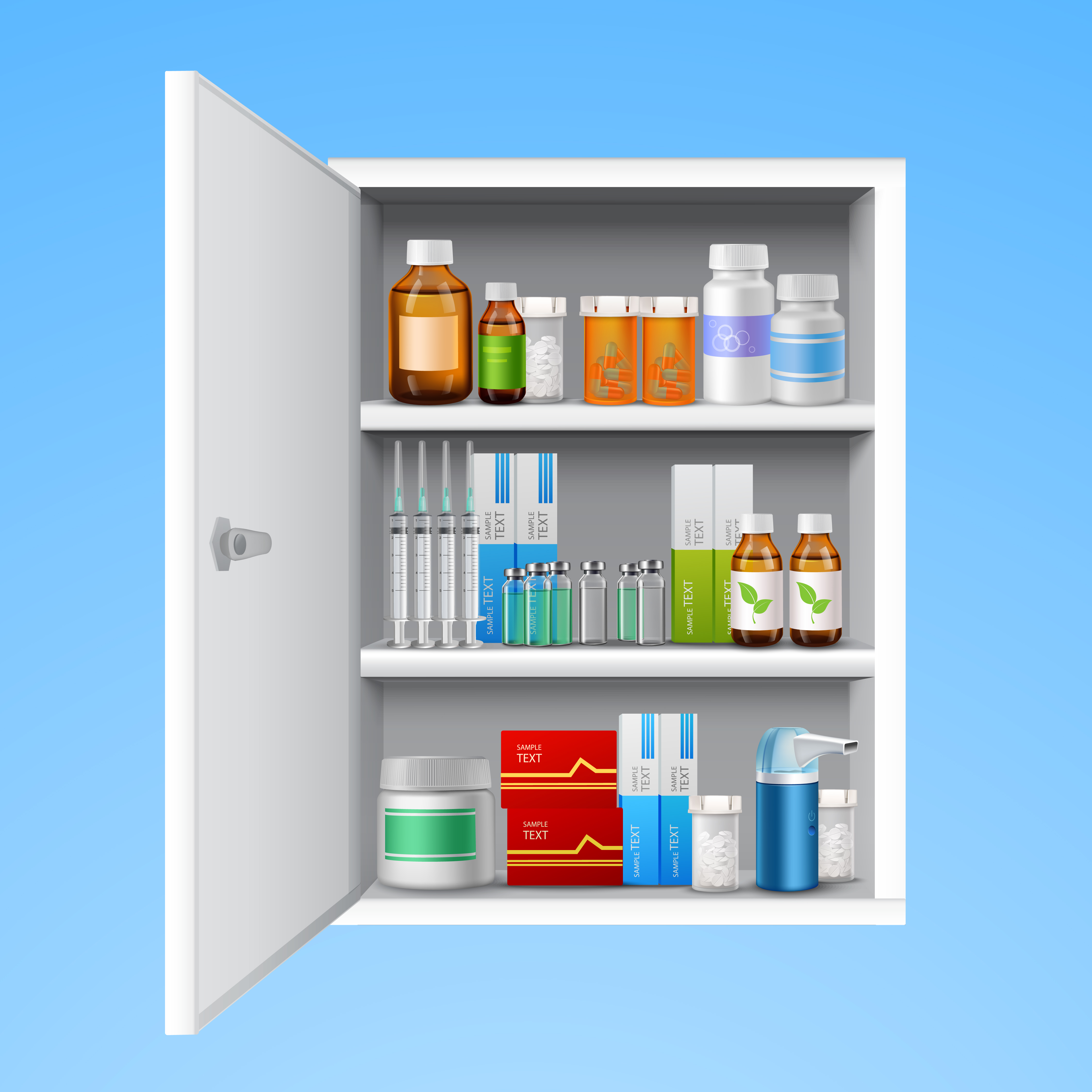 Medicine Cabinet Clip Art