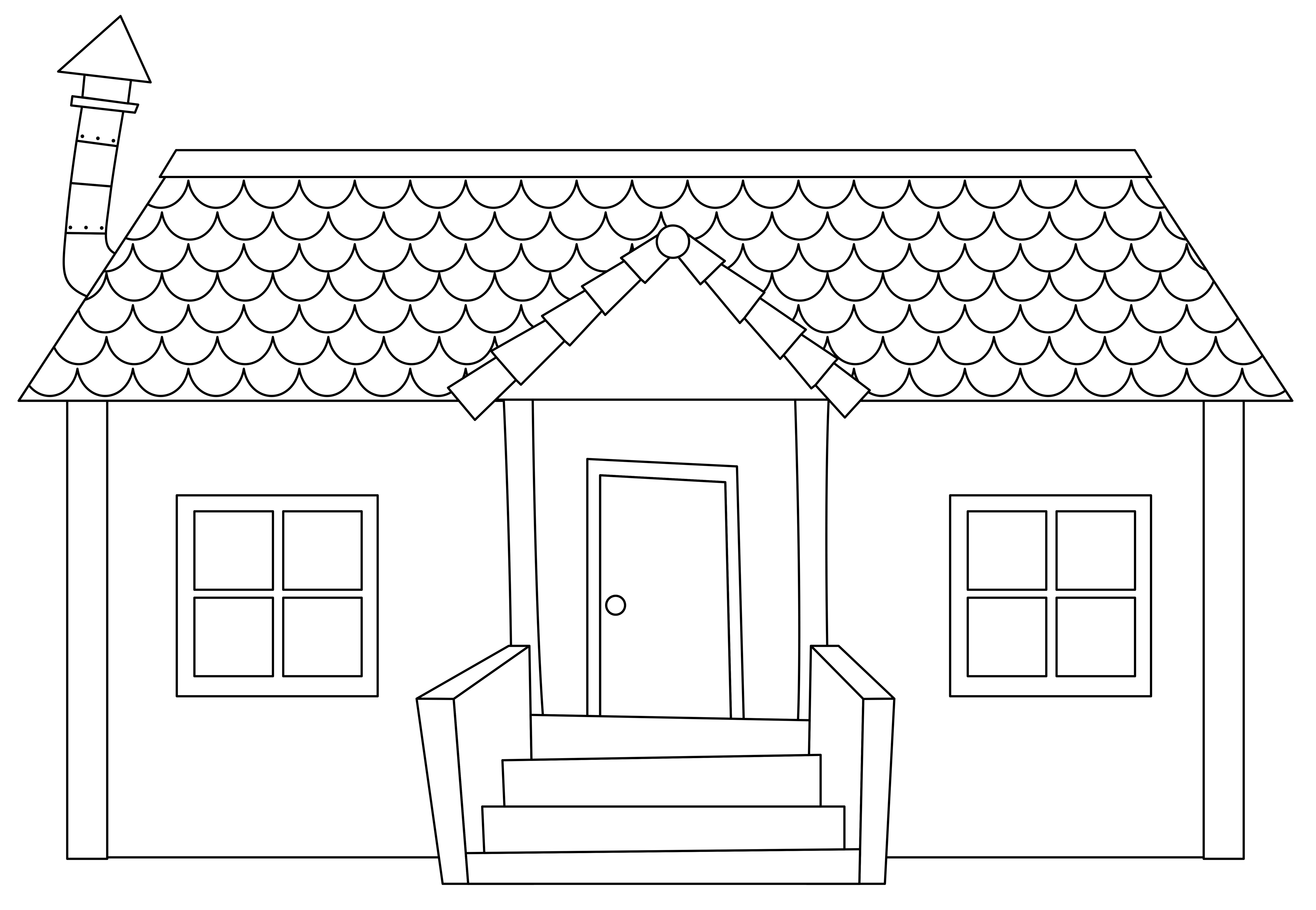 simple-modern-house-outline-446107-vector-art-at-vecteezy