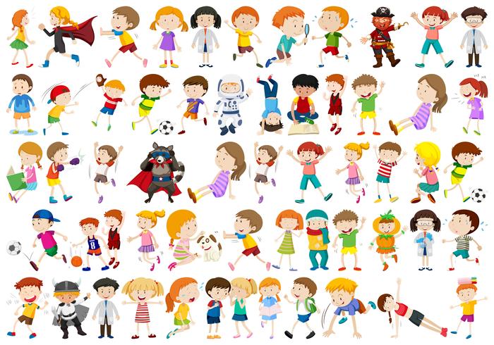 Set of people character vector