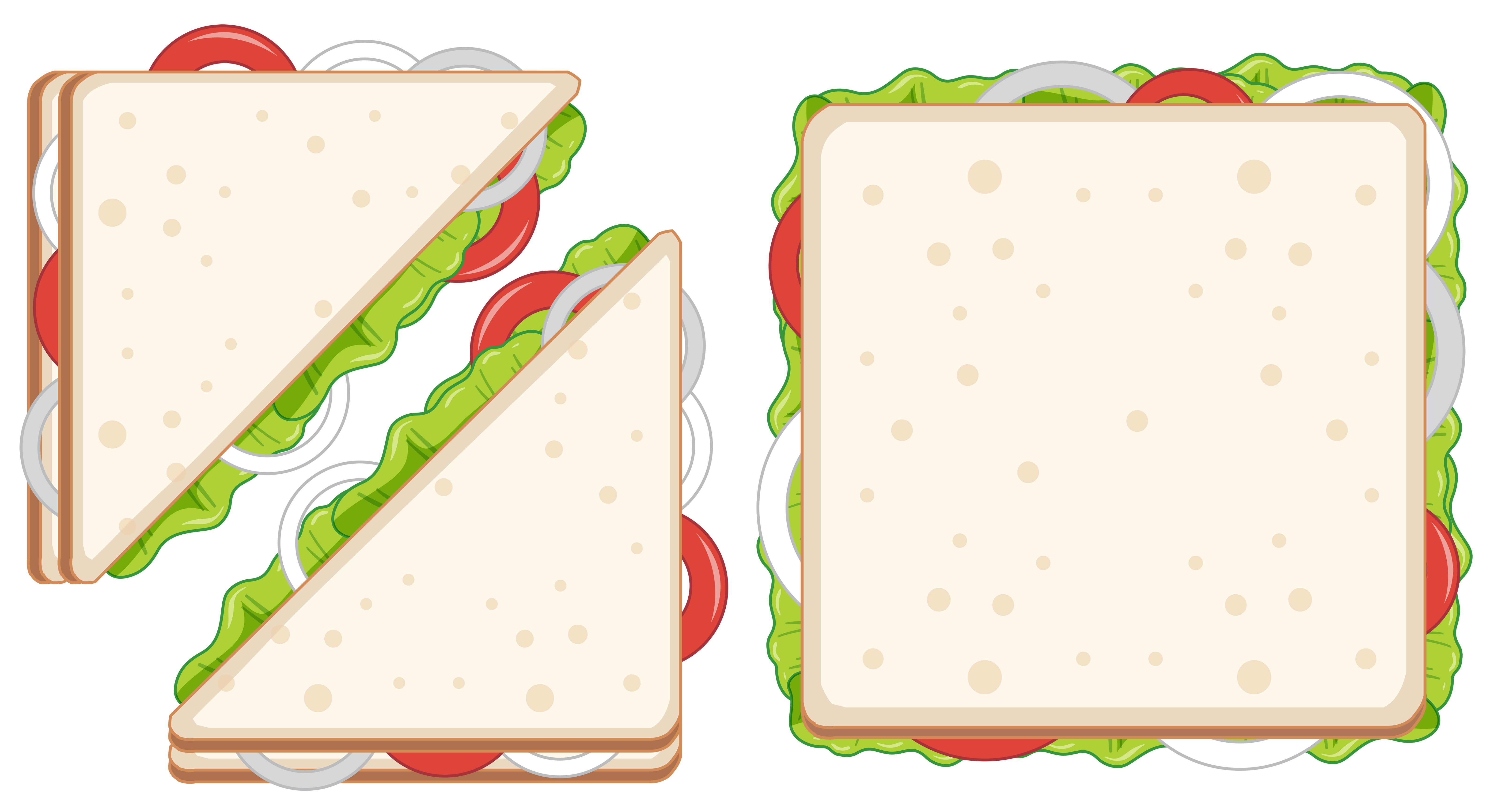 set-of-healthy-sandwiches-447280-vector-art-at-vecteezy